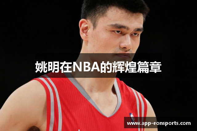 姚明在NBA的辉煌篇章